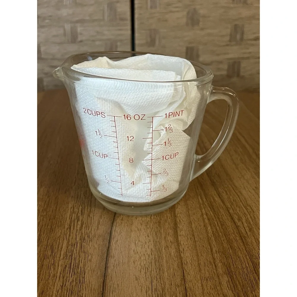 Anchor Hocking Fire King Vintage Glass Measuring Cup 2 cup 1 pint 16 oz Capacity